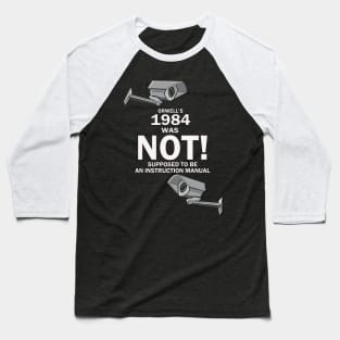 Orwell's 1984 Baseball T-Shirt